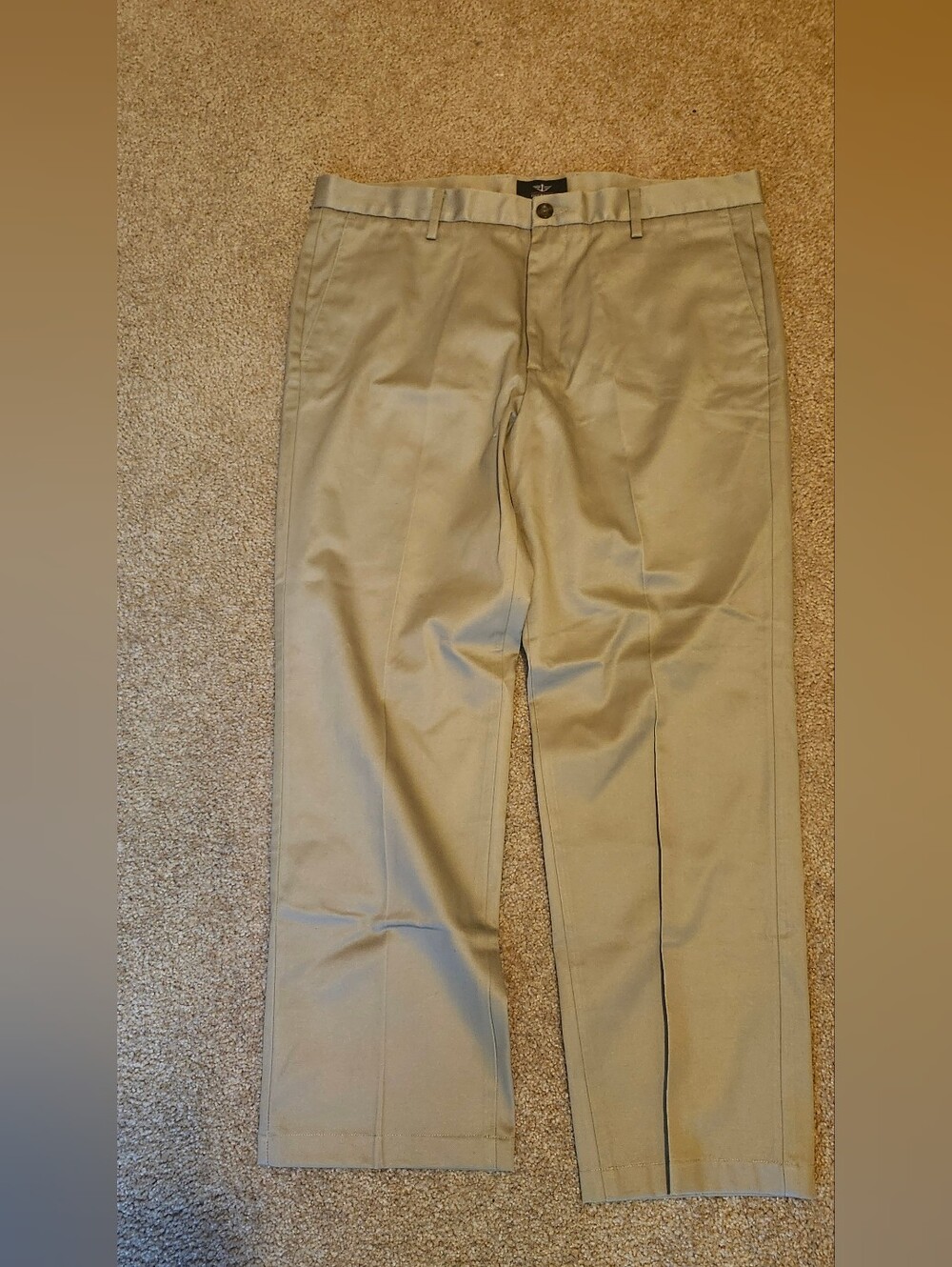 Dockers Men's Tan Chinos -  Straight Leg